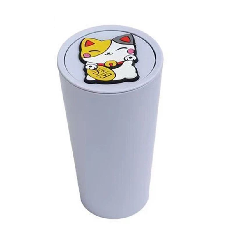 Cute and Creative Small Mini Car Trash Can Storage Box Bag Desktop Debris Promotional Gifts Gift |