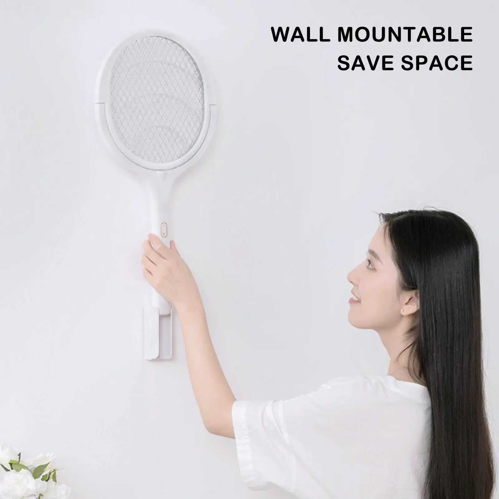 

3500v 5 In 1 Mosquito Killer Lamp 90° Rotatable Electric Zapper Fly Usb Charging Bug Summer Swatter Uv Trap Shocker Flies L J8q9