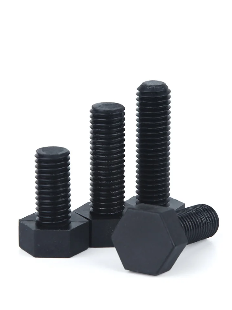 

M3 M4 M5 M6 M8 M10 M12 Black Nylon Hexagon Bolts Insulated Plastic Hex Bolt DIN933