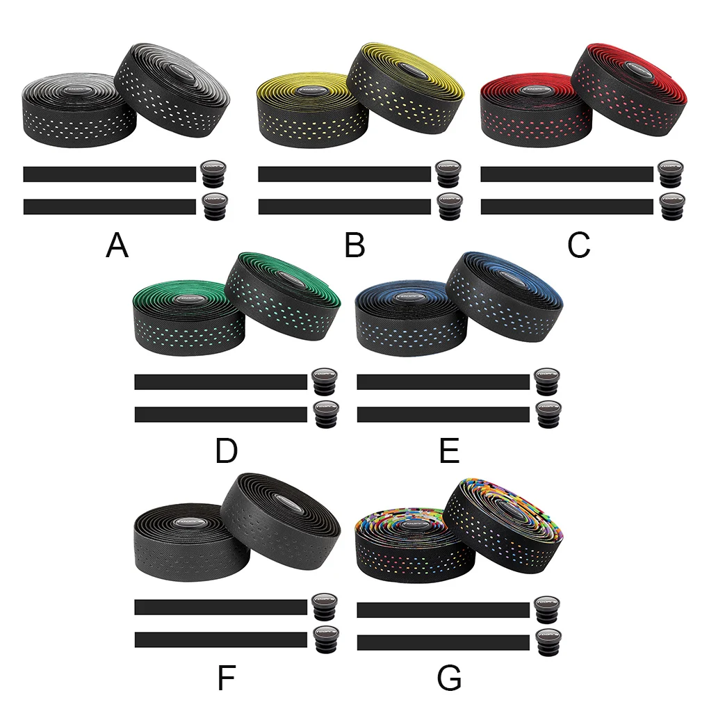 

2 шт., Нескользящие ленты для ручек велосипеда