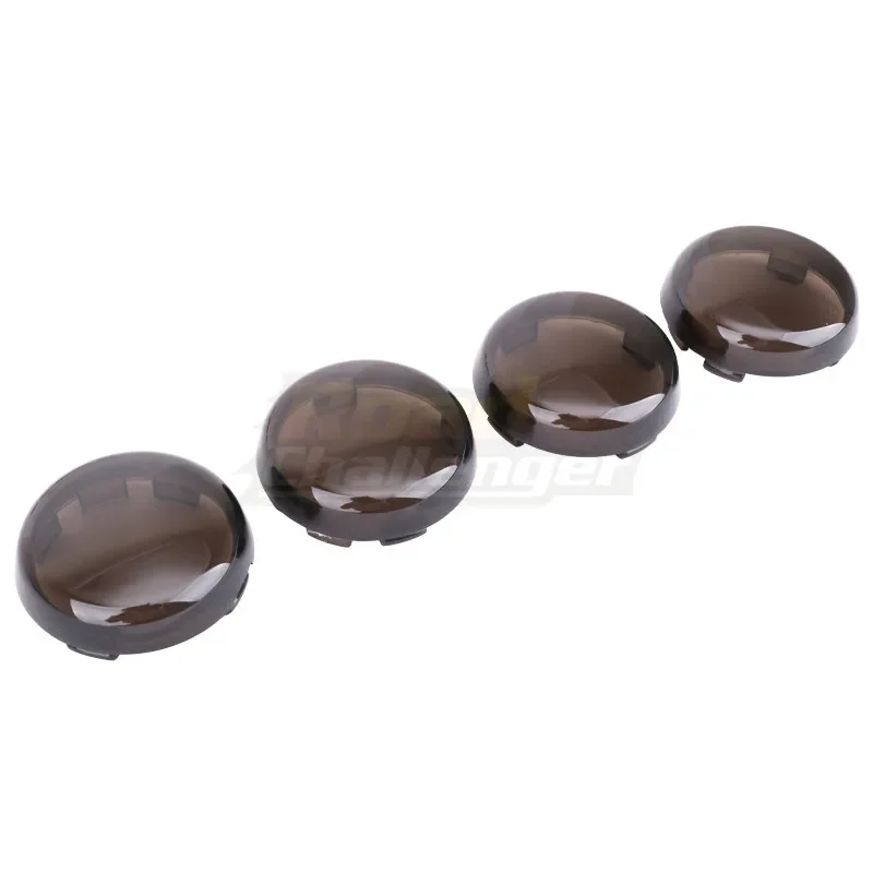 

2 шт./4 шт. светодиодный указатель поворота, дымчатый, красный, желтый, крышка объектива для Harley Sportster 883 1200 Glide Dyna Fatboy Road King