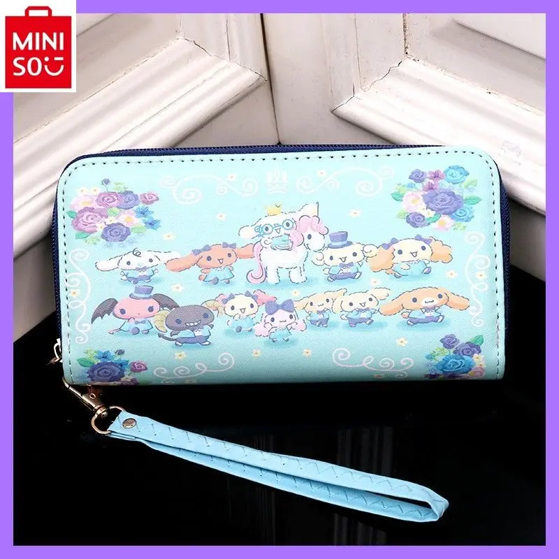 Сумка MINISO с рисунком Hello Kitty из нефрита и гуйгоу для женщин вместительный кошелек