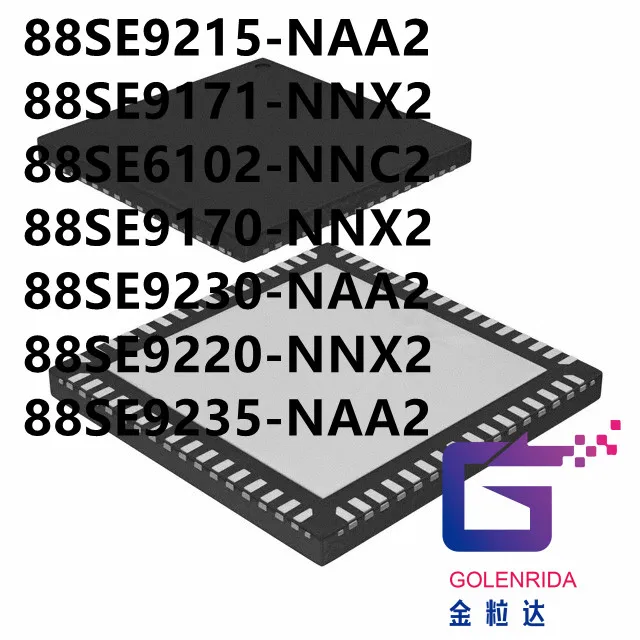 

10 шт. 88SE9215-NAA2 88SE9171-NNX2 88SE6102-NNC2 88SE9170-NNX2 88SE9230-NAA2 88SE6101-NNC1 88SE9220-NNX2 88SE9235-NAA2 IC