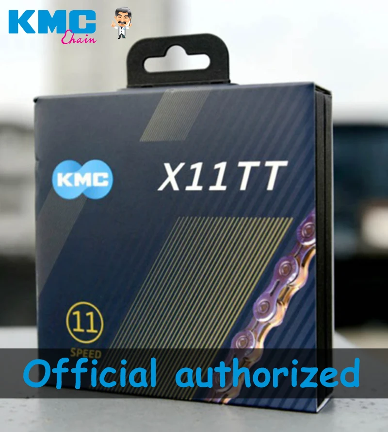 

KMC X11TT 11 Speed Bicycle Chain 118 Links Colorful Oil Slick Smooth Chain MTB for shimano SRAM Mountain Road Bike Riding Chain