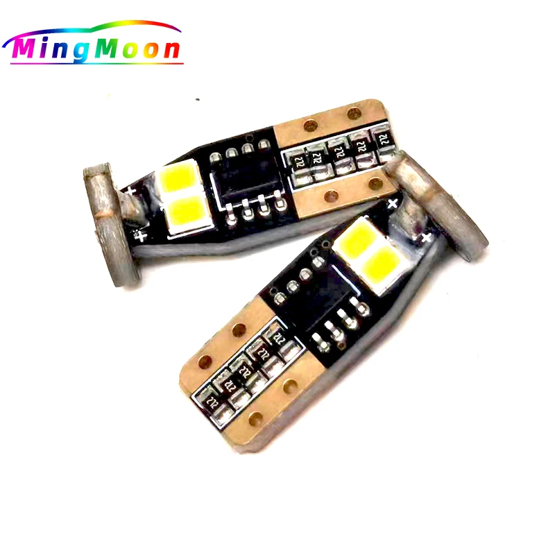 

500 шт., Автомобильные светодиодные лампы 3030 W5W 194 168 T10 6SMD Canbus T10