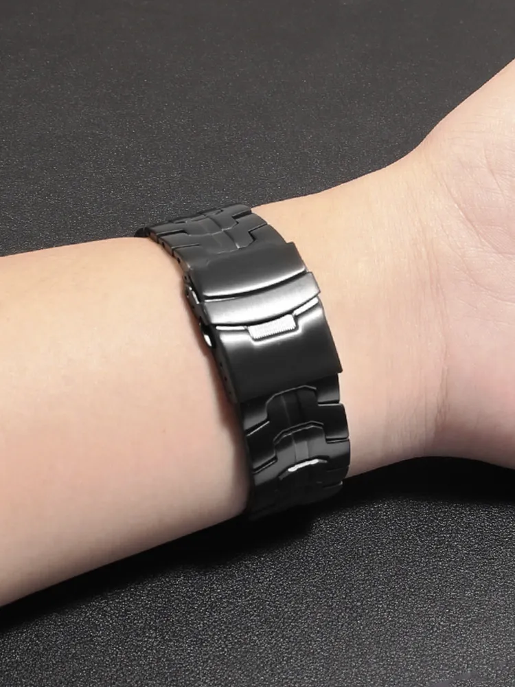 Ремешок для часов из нержавеющей стали для Tissot Suchi Darth Vader T116, Sudare T125, быстросъемный браслет из нержавеющей стали (art.: 3920da16306bd) - 3920da16306bd