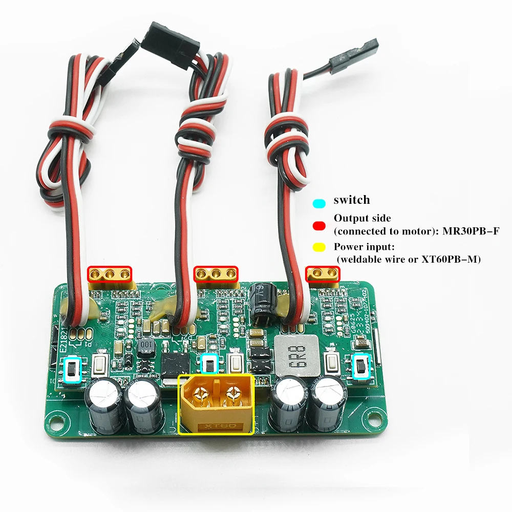 LESU 3-в-1 бесщеточный ESC 35A