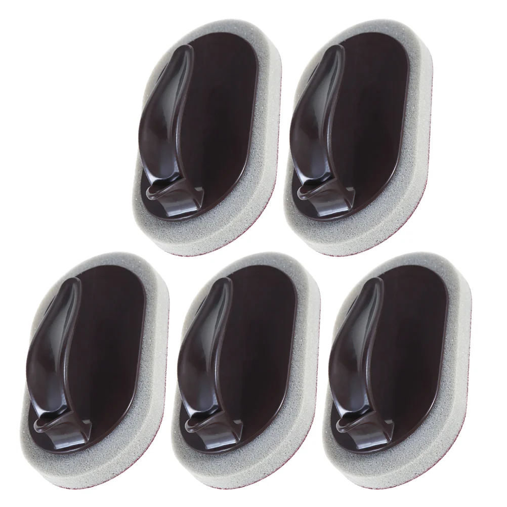 

Cleaning Sponge Scrubber Eraser Brush Rust Pot Kitchen Sponges Carborundum Scouring Pads Handle Scrub Sink Grit Tool