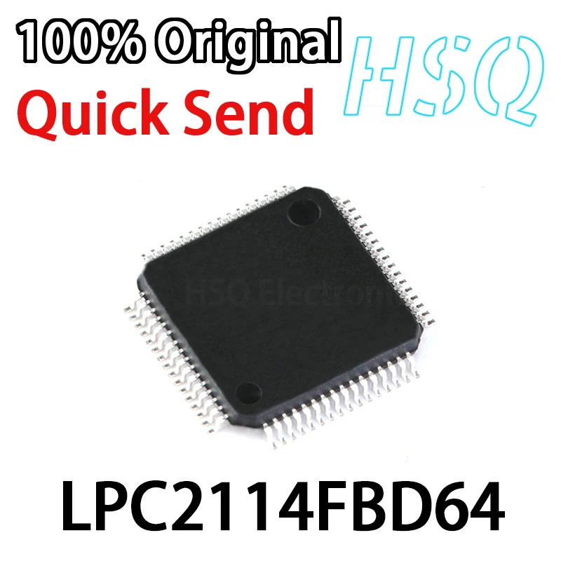 

LPC2114FBD64 LQFP-64 микроконтроллер с одним чипом, новый оригинальный on-hand LPC2114