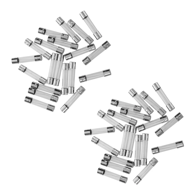 Горячее предложение 40 шт. быстровыдувной стеклянный трубчатый предохранитель 8A 8