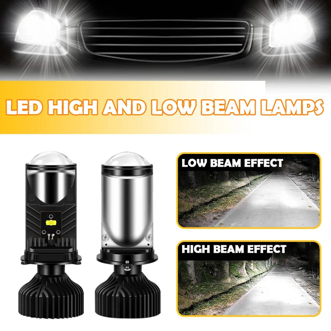 Mayitr 2 шт. Canbus 110 Вт/пара ламп H4 светодиодные мини-объективы проектора автомобильные лампы лм комплект для преобразования автомобильных фар