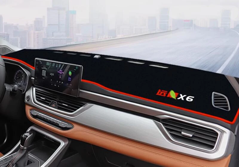 Чехол для приборной панели автомобиля, защита от грязи, Солнцезащитный коврик для Geely Vision X6 2016-2020 X6 Pro