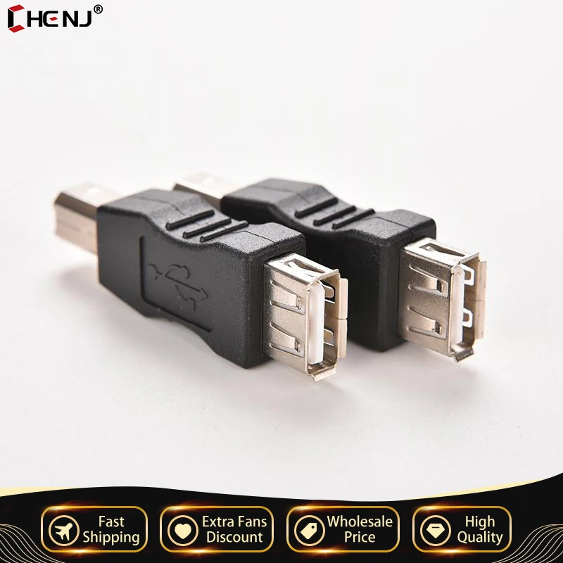 

1 шт., адаптер-конвертер USB Type-A (мама)-USB Type-B (папа)