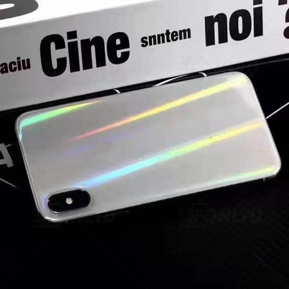 Kup FONLYU Hydrożel Film Aurora Powrót Film Tylna Skóra Smartphone Rainbow Folia Ochronna Do Maszyny Do Cięcia Hydrolic DIY Ploter