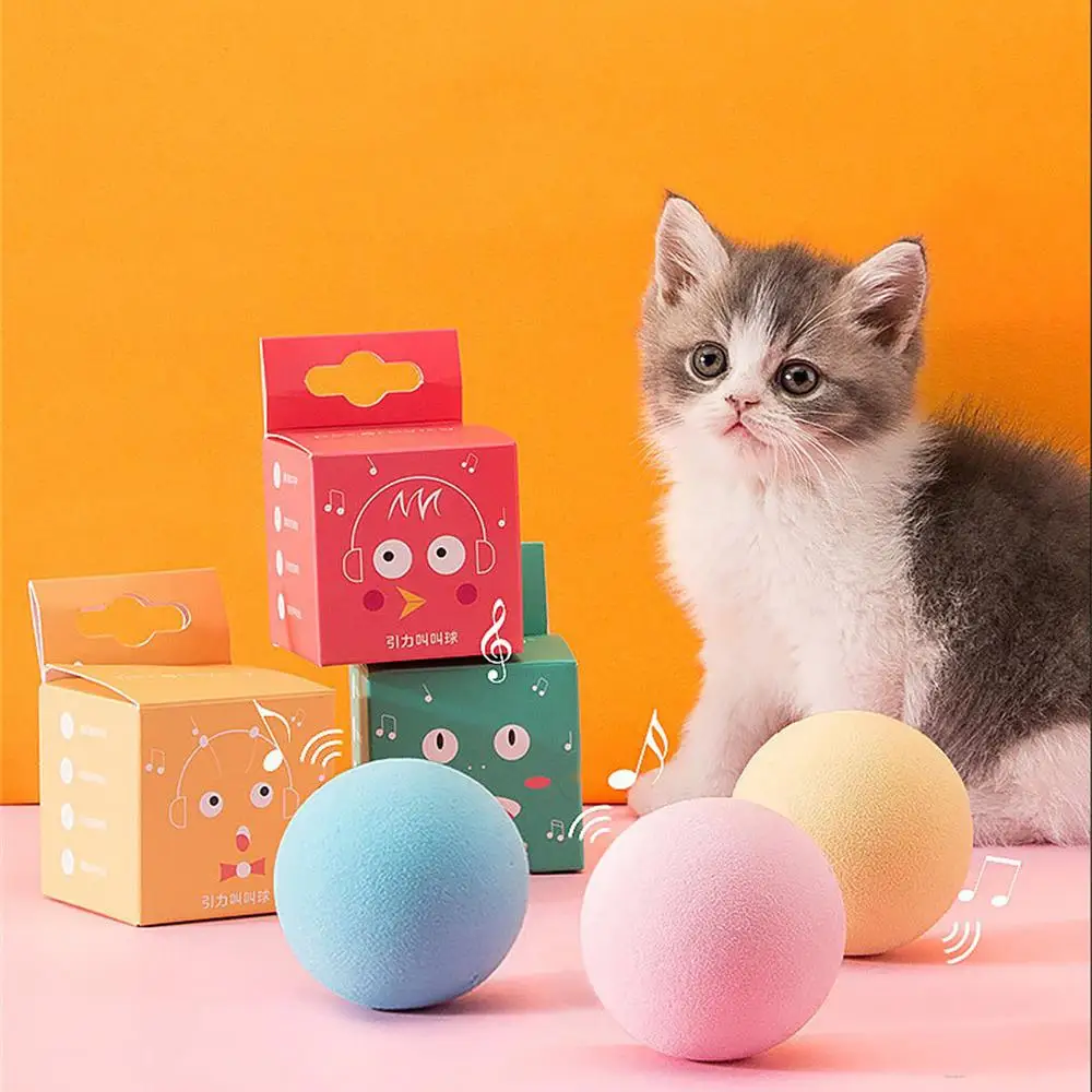 Умные игрушки мяч интерактивные Коты электрическая игрушка звуковая палочка для