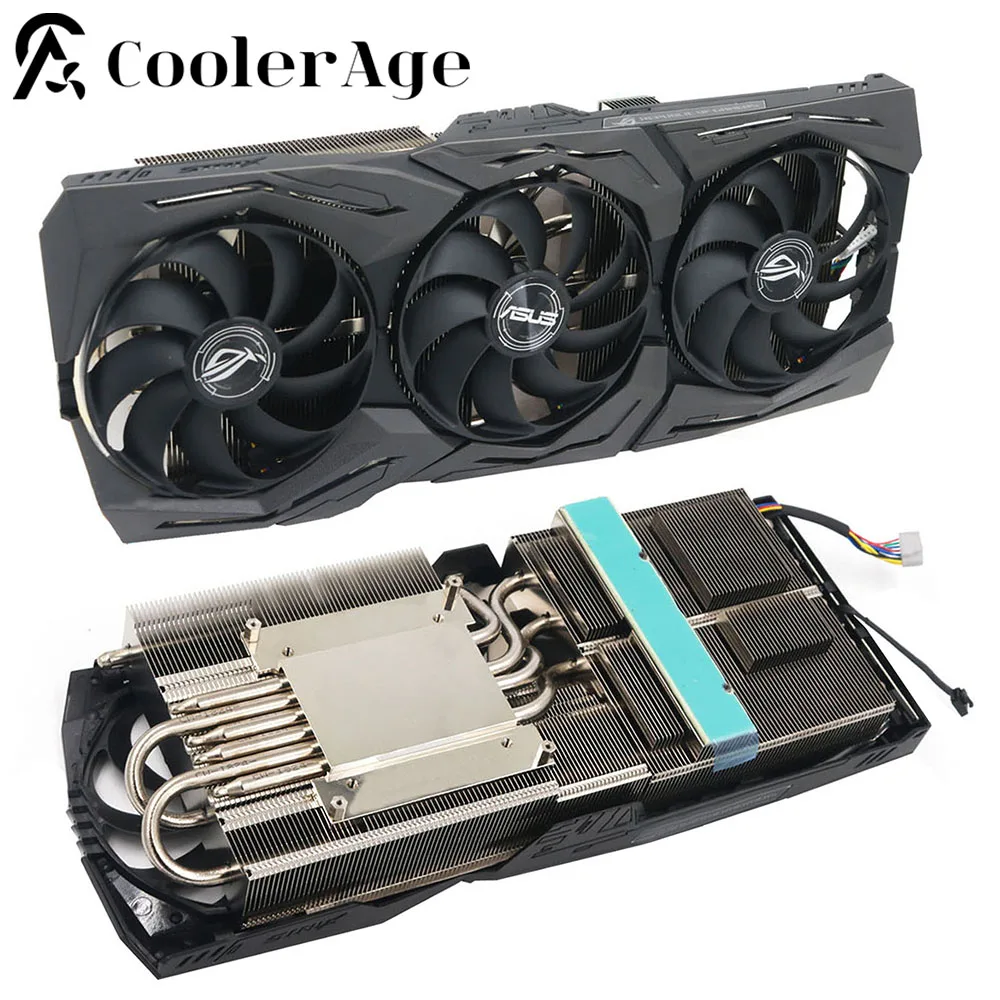 

RTX2080Ti Video Card Heatsink with RGB For ASUS ROG STRIX RTX 2080 Ti OC 11G Gaming Graphics Card Cooling Heat Sink