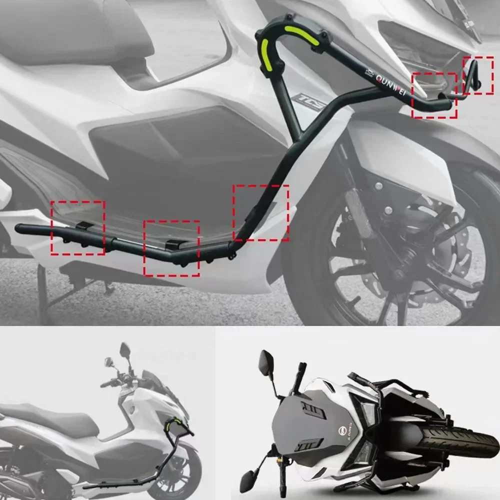 Новый мотоцикл Для Sym Jet X 125 / 150 200/200i защита двигателя от удара Бампера подходит