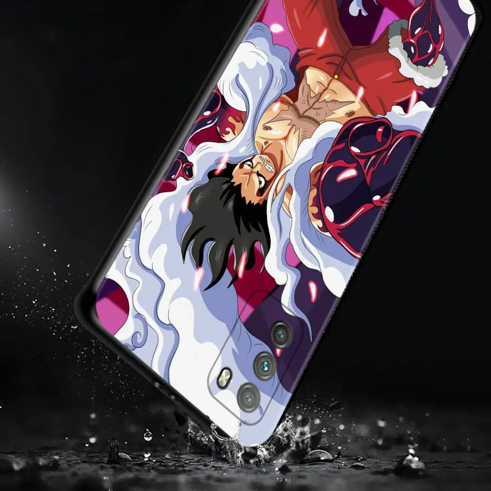 phone case for xiaomi poco x3 nfc m3 m4 pro f3 gt mi 12 10t note 10 11 lite 11tpro 9t cover silicone funda anime one piece luffy free global shipping