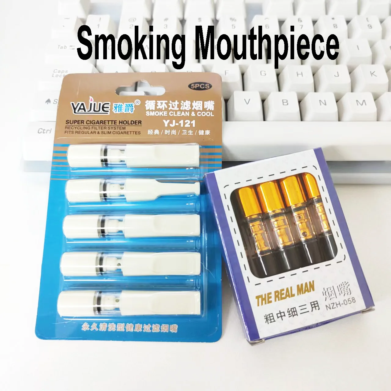 

Recyclable Washable Smoking filter Portable Microfilter Reduce Tar Cigarette Holder Smoking Mouthpiece Tar Filtration Men Gift