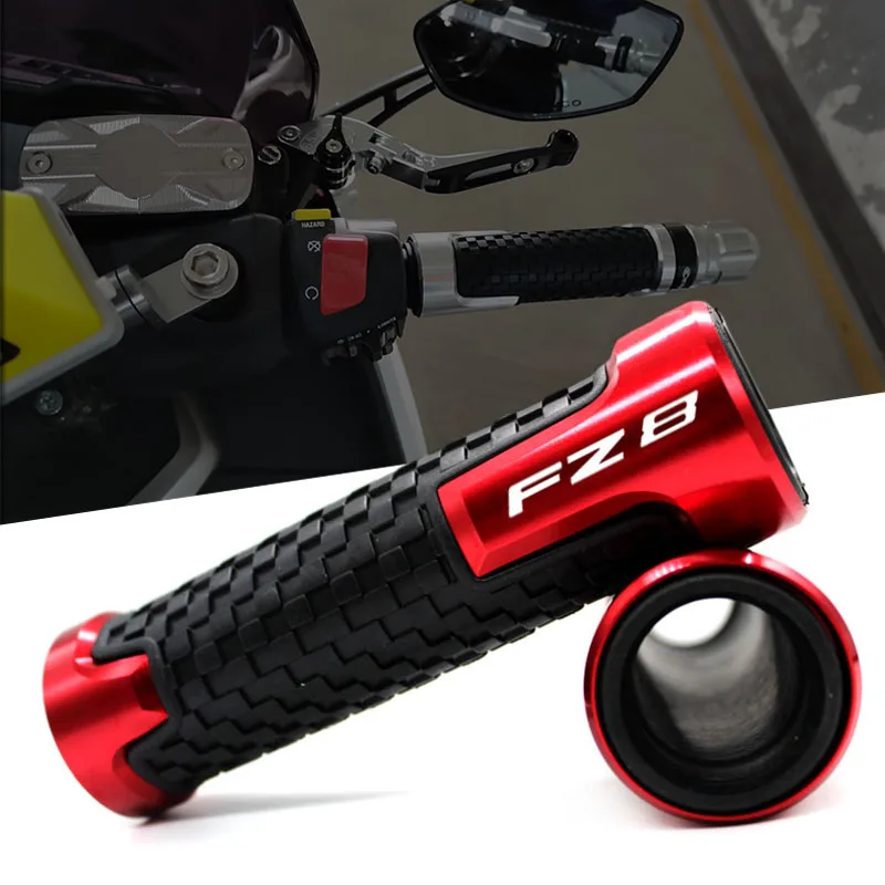 

For YAMAHA FZ8 FZ8N FZ 8 Motorcycle Accessories 7/8" 22mm Handlebar Grips Handle Grip Protector Handle bar
