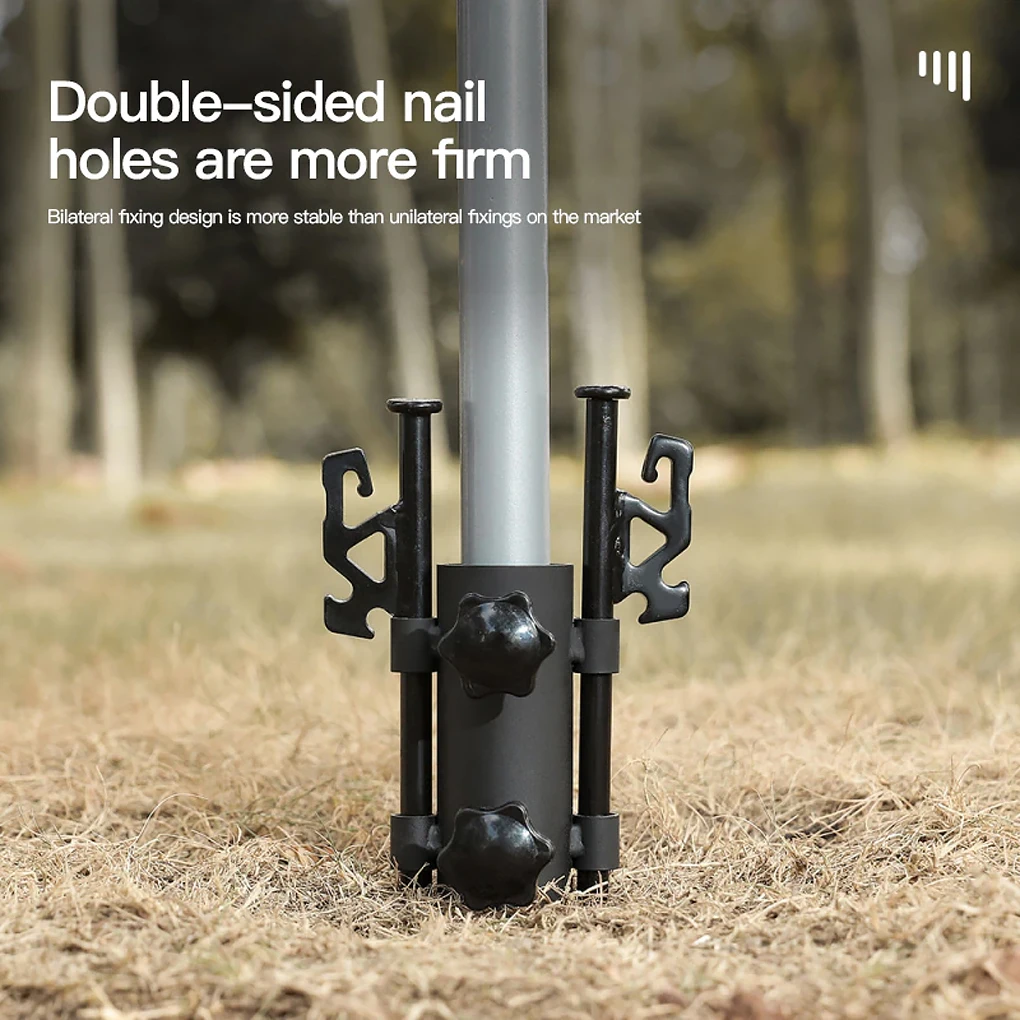 

Awning Rod Holder Windproof Fixing Pipe Stand Outside Support Accessories