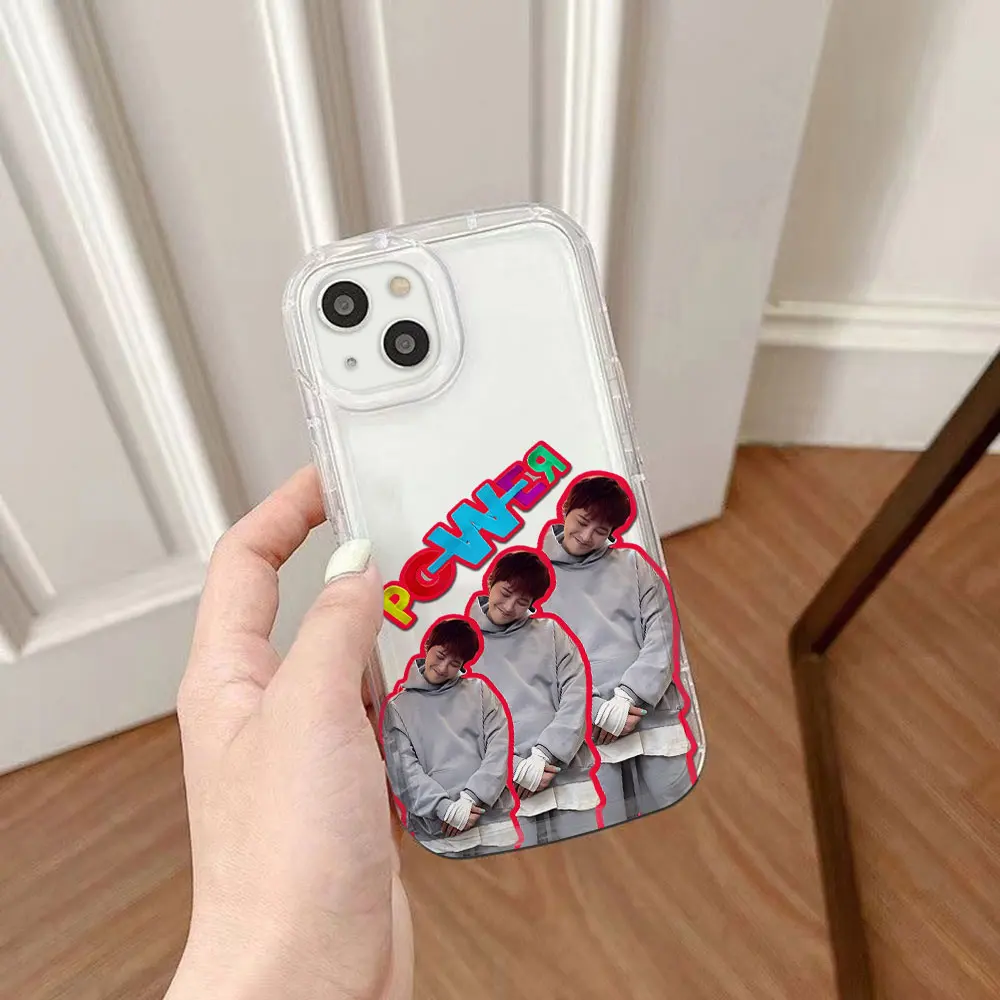 Горячий новый корейский чехол для телефона для iPhone 16, 15, 14, 13, 12, 11 Pro Max 7, 8 Plus X XR XSMax, подушка безопасности, защита от падения G-DRAGONS, прозрачная задняя крышка (art.: 3920cd8aff5cf) - 3920cd8aff5cf