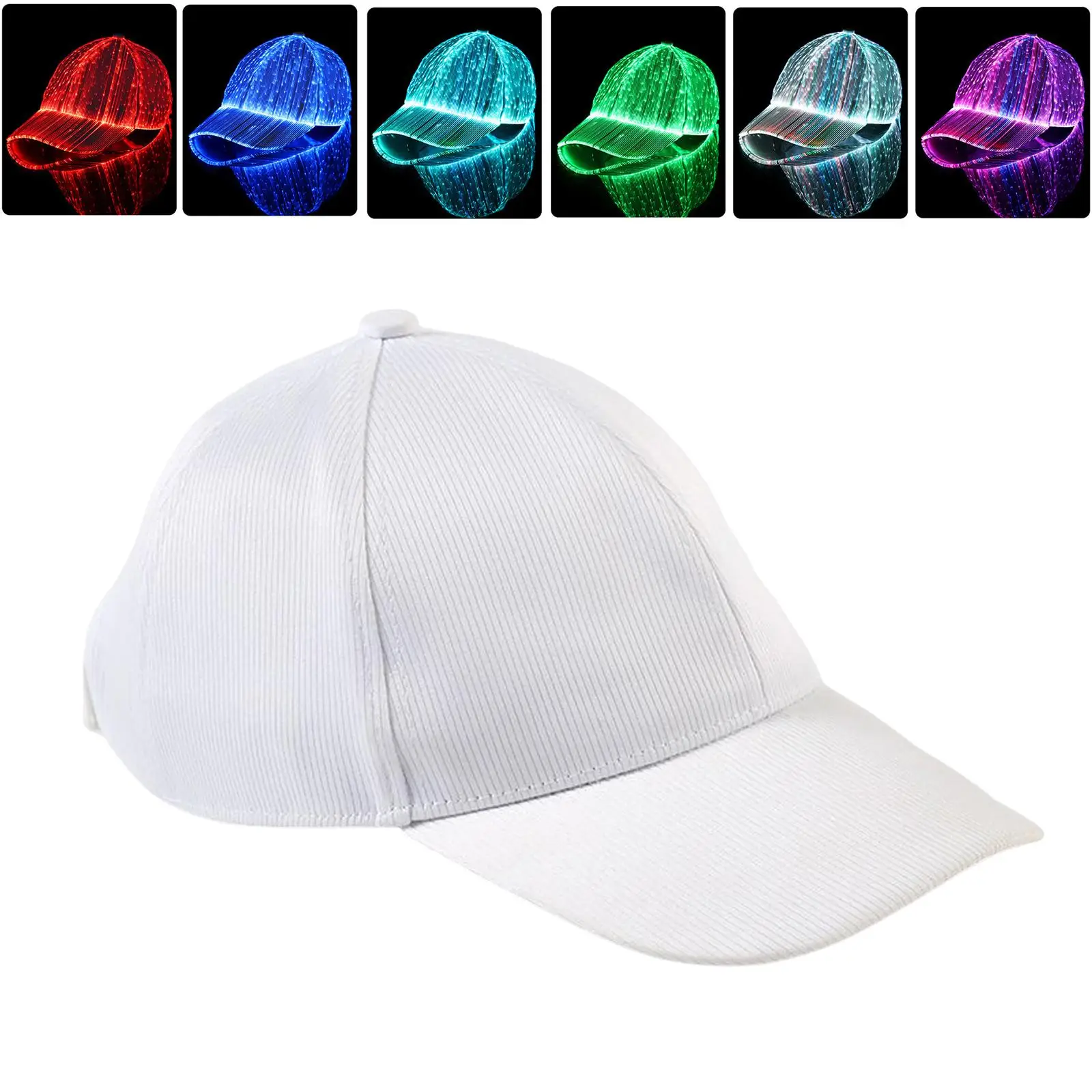 Usb Charging Luminous Hats For Club Christmas Event