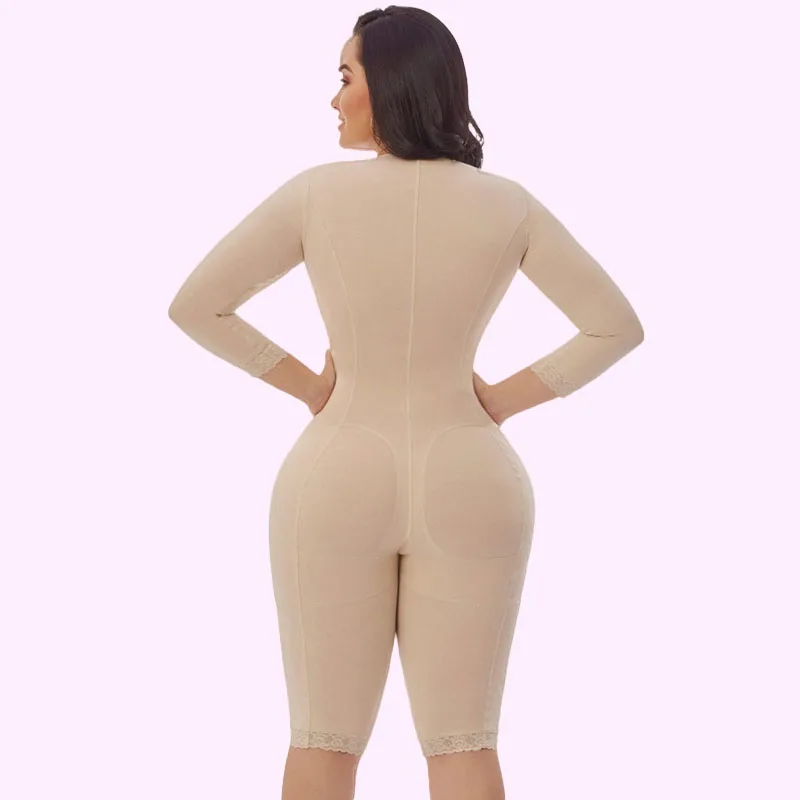 Shapewear Bodysuit for Women Fajas Reductoras Y Modeladoras Para Girdle Seamless Full Body Slimming Undergarment for Everyday