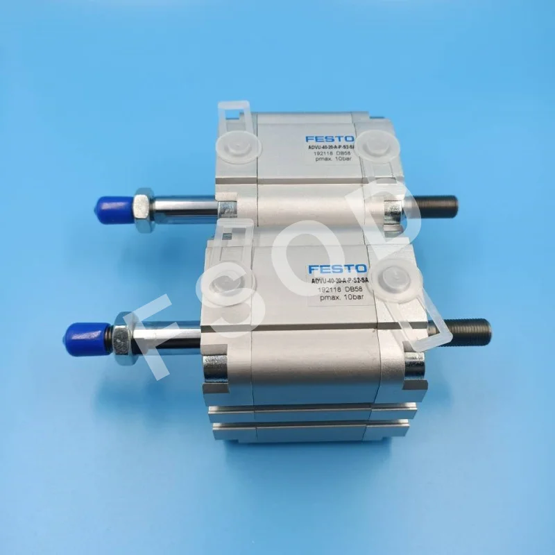 

ADVU-40-15-APA-S2-SA ADVU-40-20-APA-S2-SA STA-50-30-PA-S2-SA 555822 FESTO cylinder Compact cylinders ADVU STA Through piston rod
