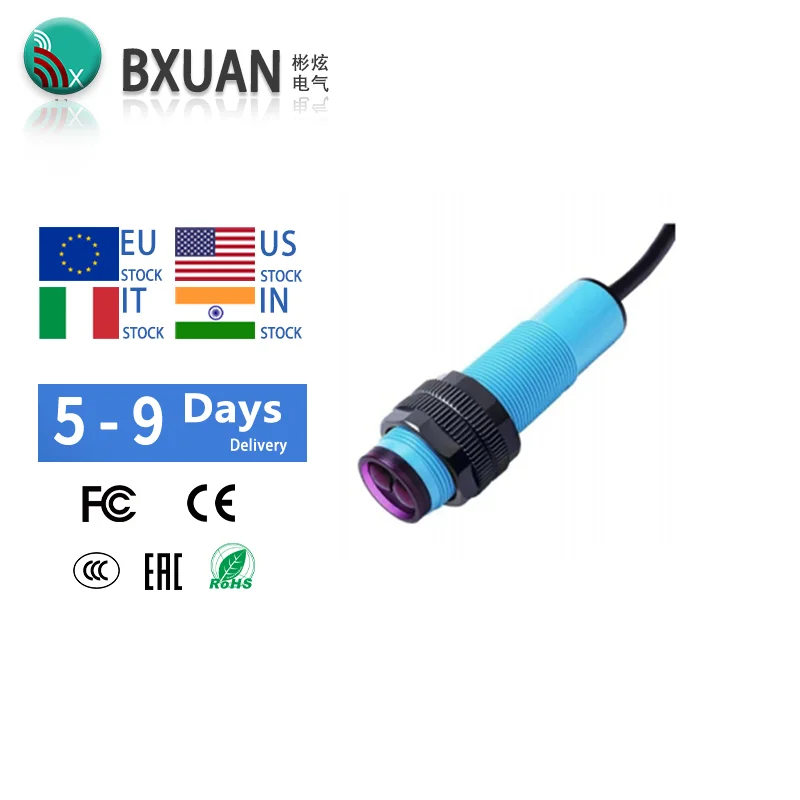 Датчик фотоэлектрического переключателя диффузного отражения E3F AC