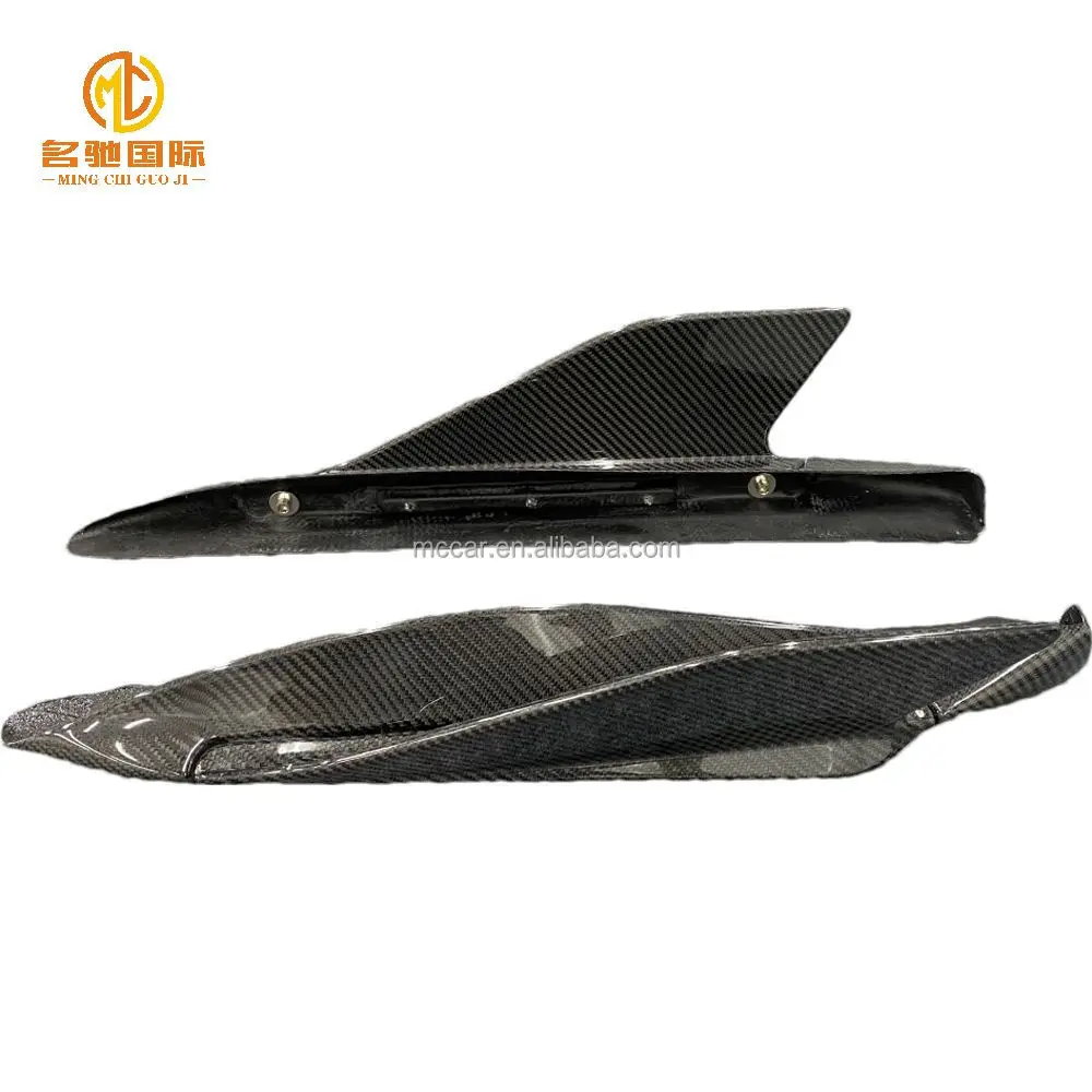 Высококачественная боковая пленка автомобиля угол из углеродного волокна