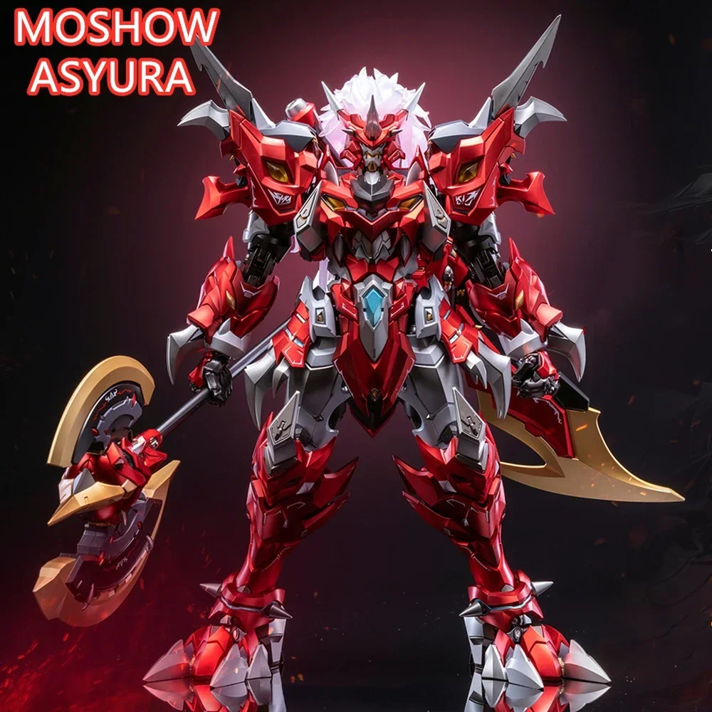 В наличии игрушки-трансформеры MOSHOW Toys NOBLE X CLASS ASYURA Mecha Металлическая фигурка