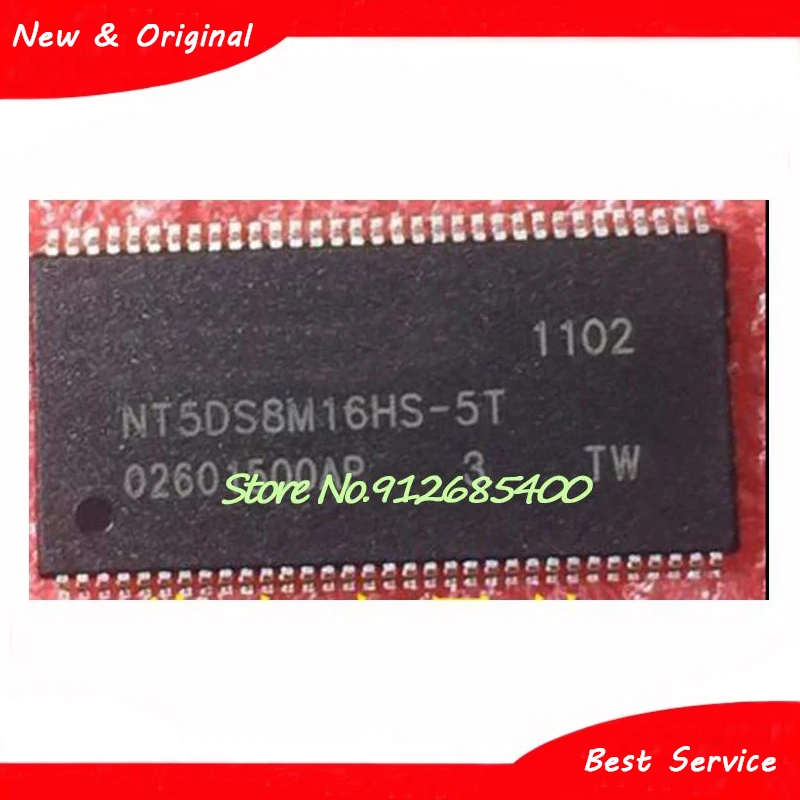 

5 Pcs/Lot NT5DS8M16HS-5T TSOP66 New and Original In Stock
