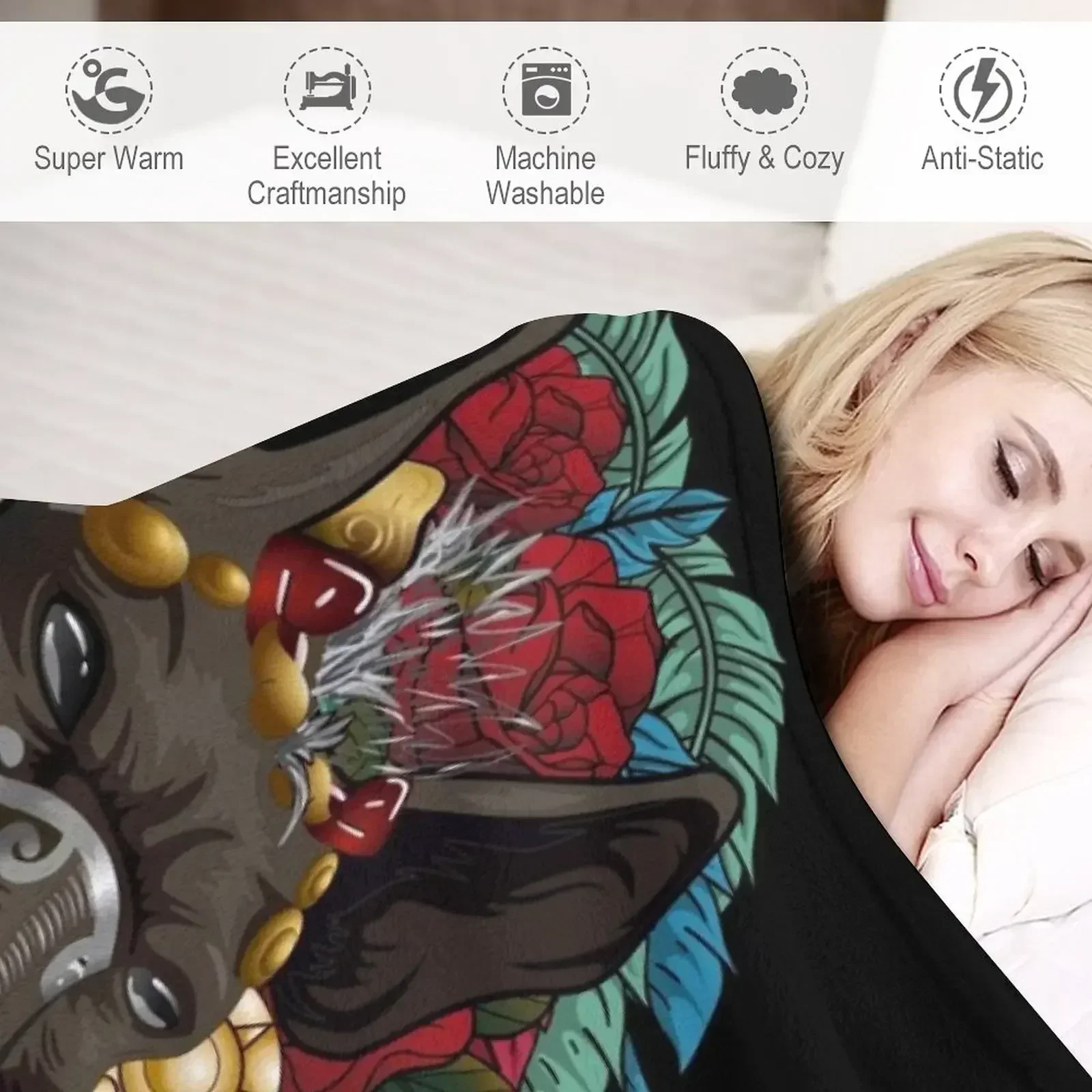 Одеяло Xoloitzcuintle мягкие роскошные утолщенные одеяла и пледы