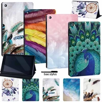 tablet case for fire 7 579th hd8 678th hd10579th slim pu leather feather series tablet cover