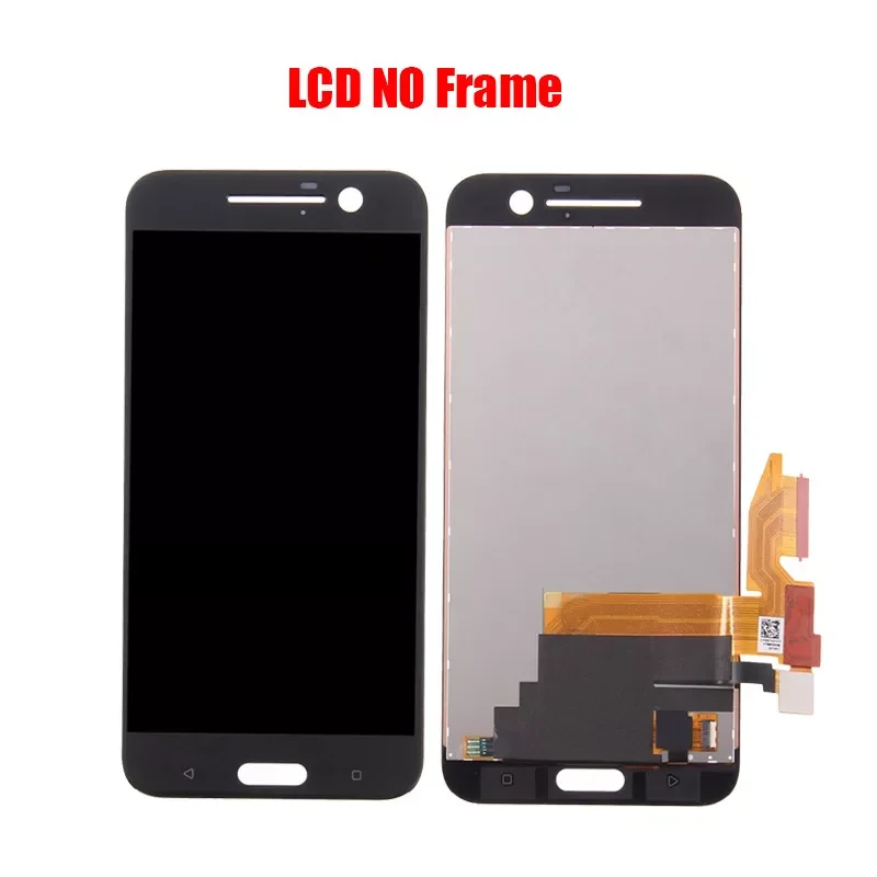 

Original LCD For HTC One M10 Screen Replacement Assembly With Touch Glass LCD For HTC 10 Display M10h 2PS64 2PS6200 Black White