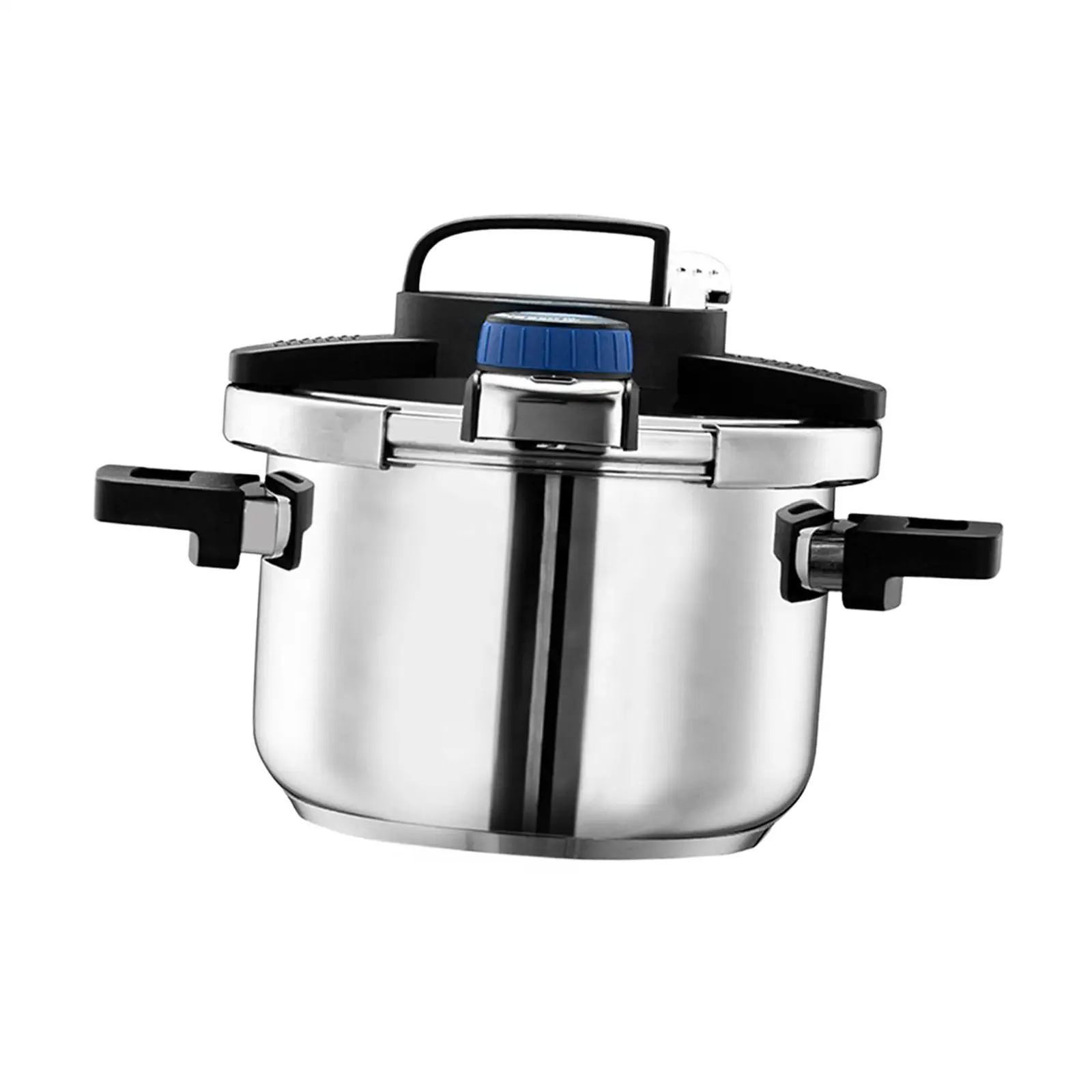

Stovetop Pressure Cooker Kitchen Soup Stewpot Stovetop Pressure Cooker Cookware for 4-6 People Commercial Kitchen Camping Home