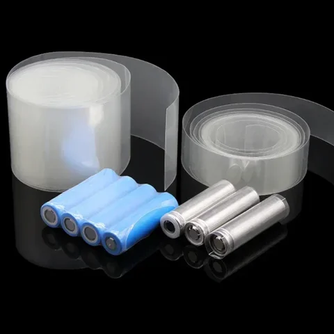 Термоусадочная трубка ПВХ прозрачная 7-155 мм