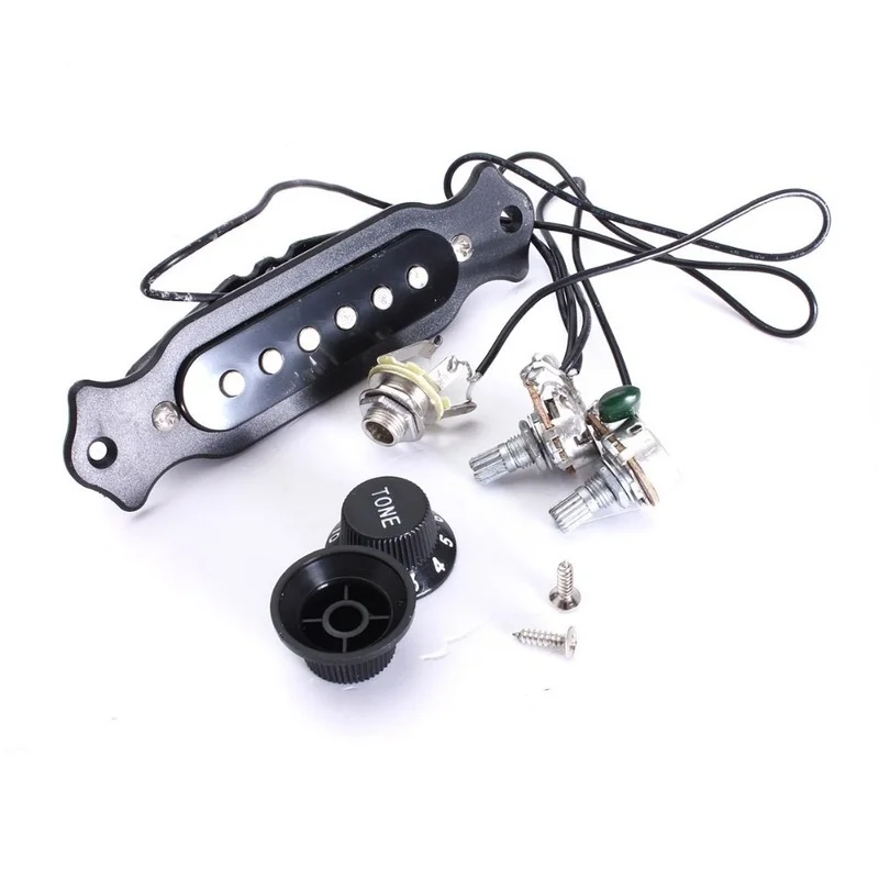 

Высококачественная медная Бесшумная катушка с одной магнитной катушкой, детали и аксессуары для звукоснимателя для акустической электрогитары, регулятор громкости