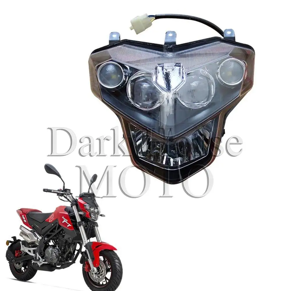

New Motorcycle Accessories For Benelli BJ125-3E TNT125 Motorcycle Headlight Headlamp Assembly