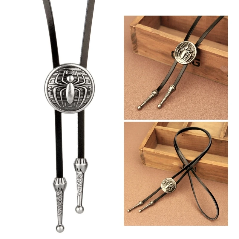 

Cowboy Tie Spider Bolo Tie Cowboy Necktie Western Vintage Bolo Tie Necklace NEW