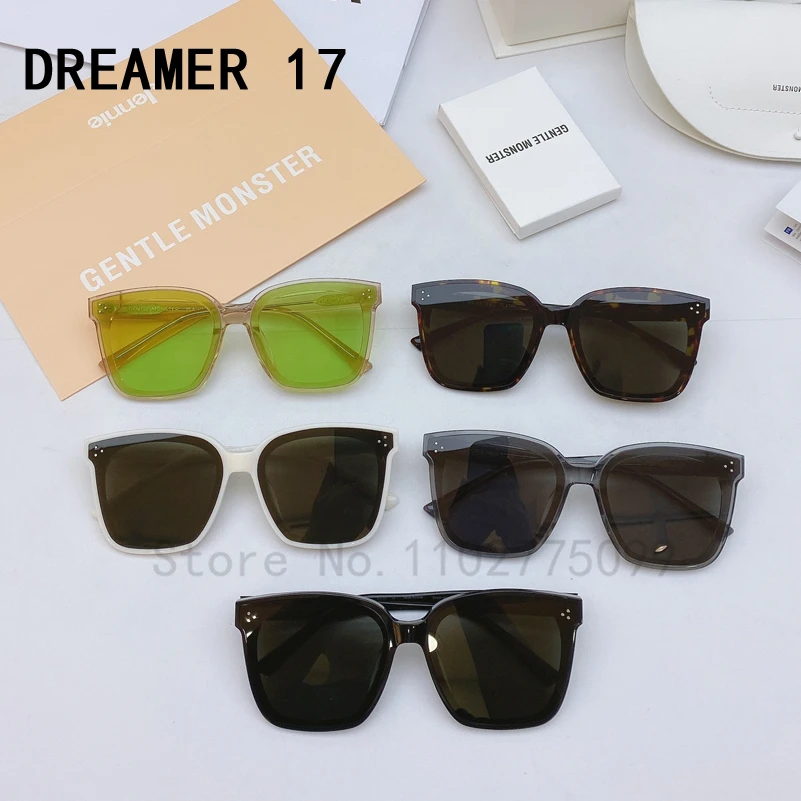 

GENTLE MONSTER 2023 New Korea Delicate Sunglasses Women Men Luxury Brand Summer GM DREAMER 17 Sun Glasses With Box