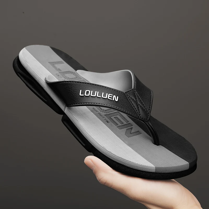 

Men Beach Flip Flops Summer Casual Shoes Man Slip-on Slippers Male Casual Sandals Mens Bathroom Flip Flop Slides Zapatos