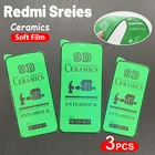 Мягкие керамические пленки 3 шт. для Redmi K20 Pro 9A 9C 8A 7A 6A 4X Противоударные Защитные пленки для экрана Redmi Note 7 8 9 10 Pro 10S HD пленка