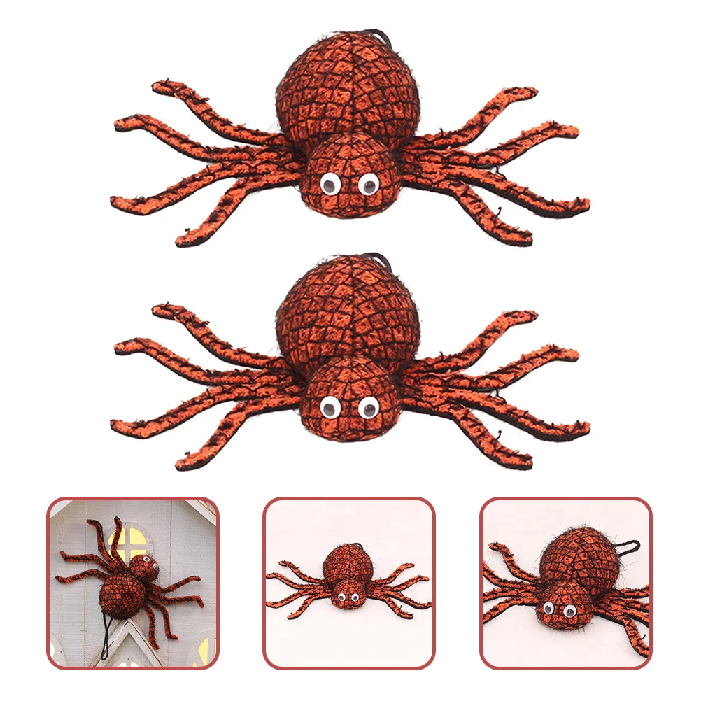 

2pcs Portable Festive Spooky Fake Hairy Decoration Outdoor Prop Decoration