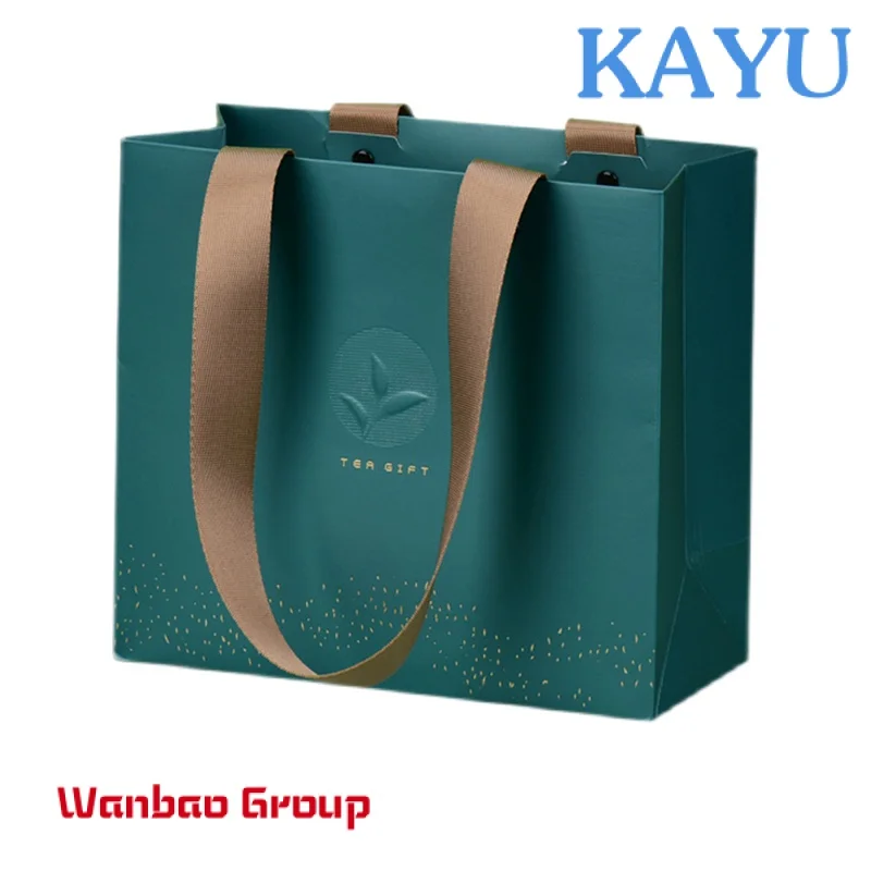 China wholesale paper bag custom bag high quality package texture paper bag