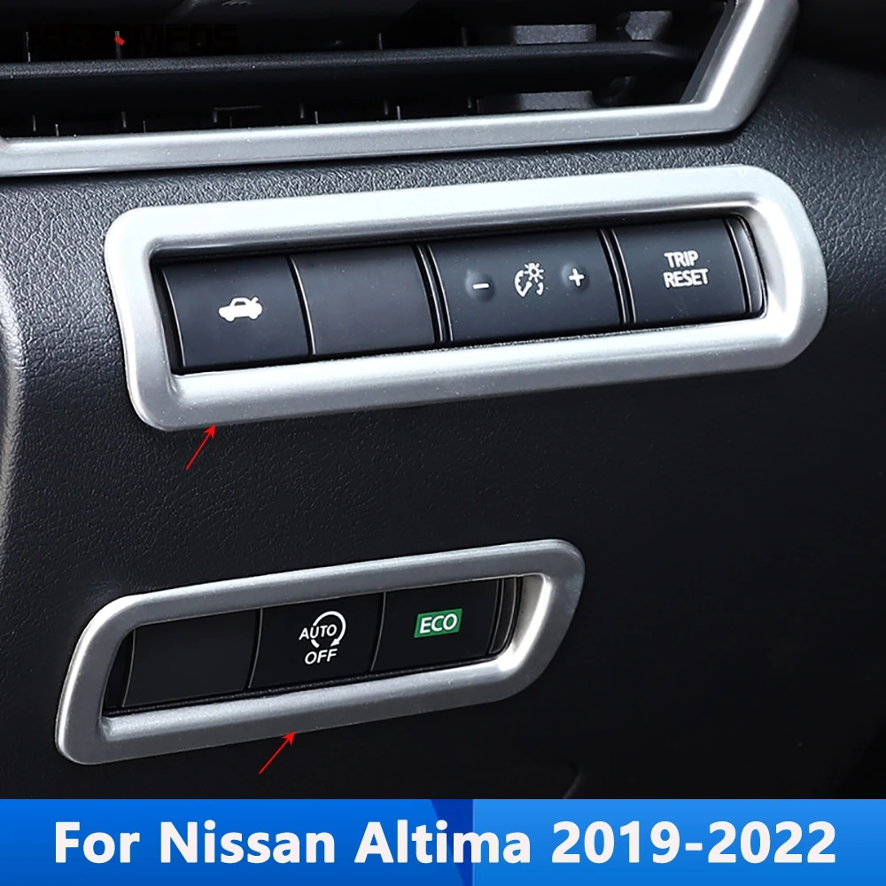 

Матовый налобный фонарь из АБС-пластика для Nissan Altima 2019 2020 2021 2022