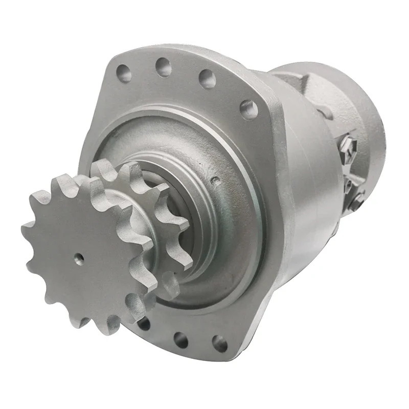 ZIHYD Гидравлическое приводное радиальное поршневое колесо/вал poclain двигатель MS03