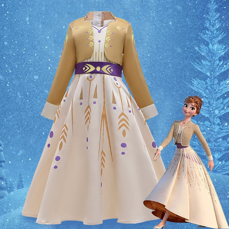 

Princess Girls Disguise Costumes Children's Carnival Dress Up Party Dress Girl Princess Cosplay Dress Halloween Costumes for Kid