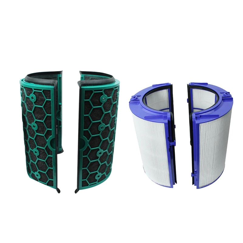 1 пара фильтров для очистителя Dyson HP04 HP05 TP04 TP05 DP04 HEPA сменный фильтр из углеродной